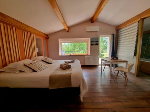 Deluxe Double Room, Terrace, Garden View (Viognier ) | 1 bedroom, memory foam beds, soundproofing, WiFi (free)
