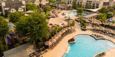 Indoor pool, seasonal outdoor pool, cabanas (surcharge), pool umbrellas