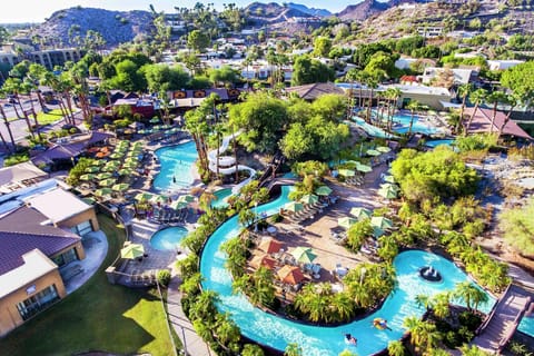 5 outdoor pools, cabanas (surcharge), pool umbrellas