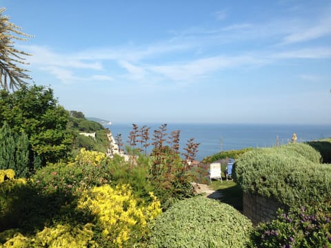 View from the patio to sea