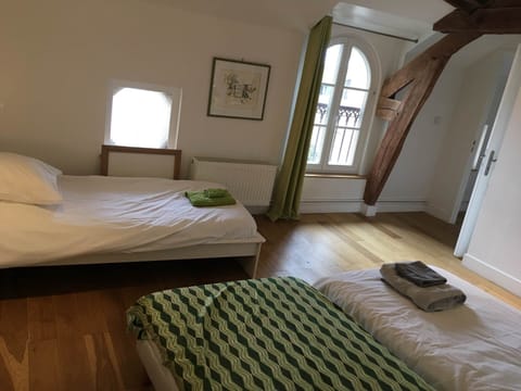 Chambre à l'étage - 3 lits simples