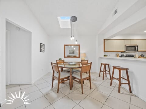 Dining area and bar seats