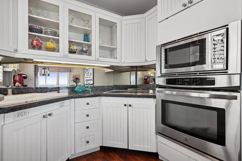 Fully stocked kitchen