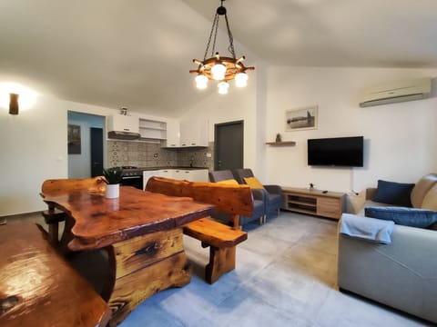 Living room and kitchen in house nr. 2