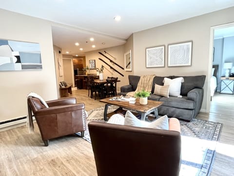 Welcome to SnowBlaze. We have a comfortable and spacious condo for your use. 