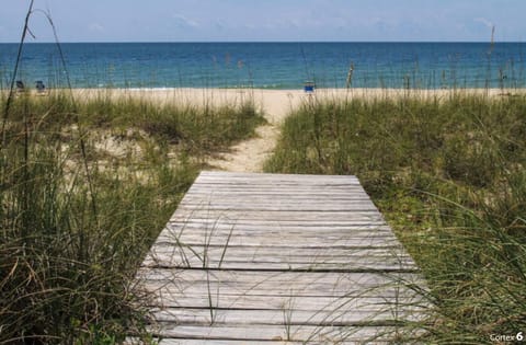 Steps to the #1 beach in the USA