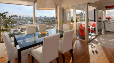 Our dining area looking out over Palermo Soho!!!