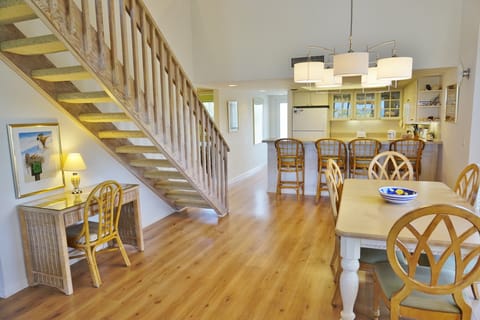 Dining Room Area with Wood Floors