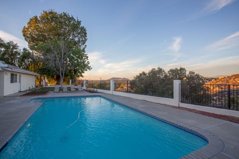 Lounge by the pool while enjoying the views!