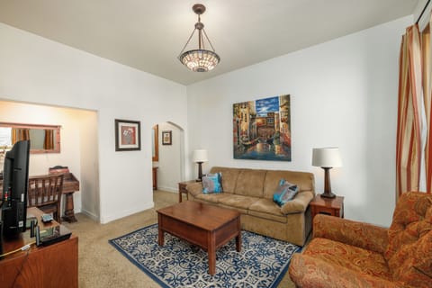 Relax on the couch | Queen Sleeper Sofa | Main Level