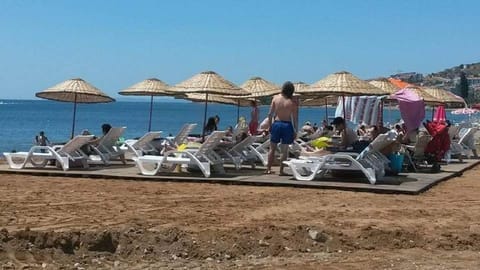 Private beach