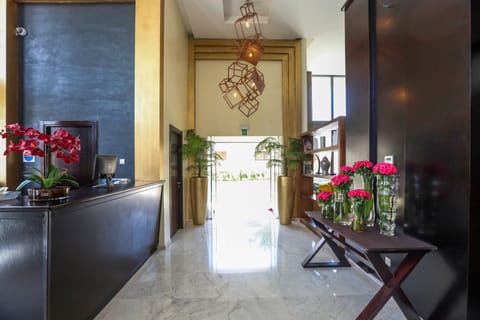 Interior entrance