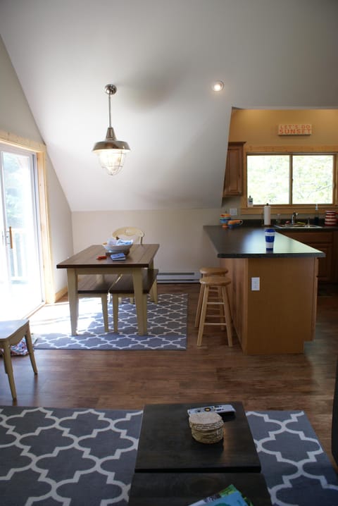 kitchen/dining area view