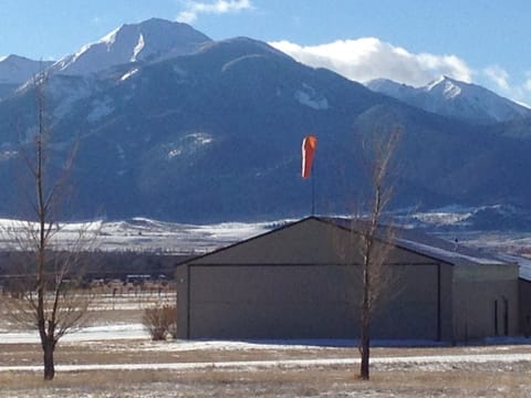 Pinto Ranch Hanger Suite view of Absaroka Mountains