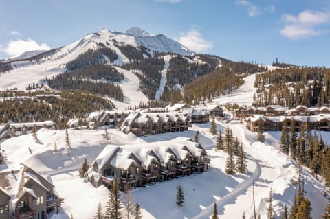  View of Saddle Ridge with Lone Peak, ski slopes in the background