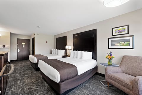 Standard Room, 2 Queen Beds (2 Queen Beds) | In-room safe, blackout drapes, iron/ironing board, WiFi (free)