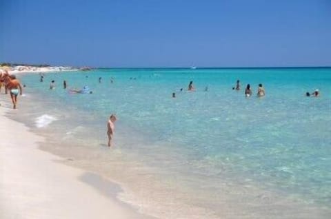 Beach nearby, white sand