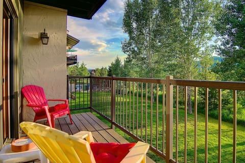 Enjoy your morning cup of coffee on your private balcony.