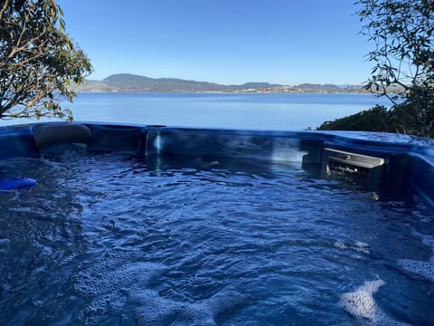 Spa overlooking the Lake