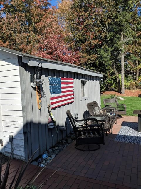 motion lighting in rear entrance