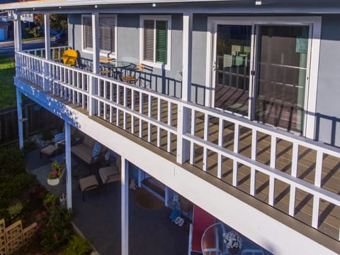 Enjoy the sunset and views relaxing on the deck.