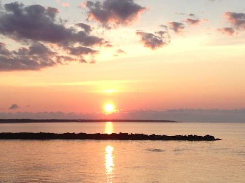 Bass river looking east toward Chatham, sunrise