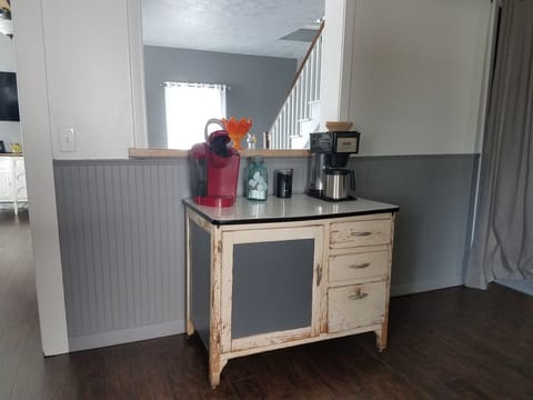 Kitchen coffee station