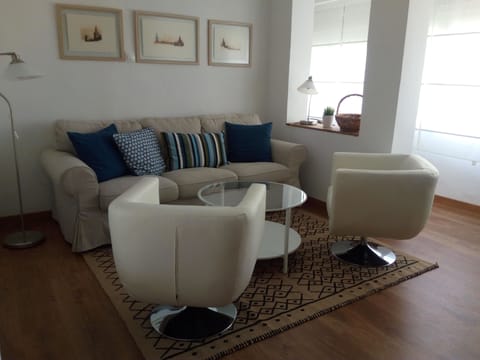Very bright living room