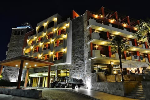 Front of property - evening/night