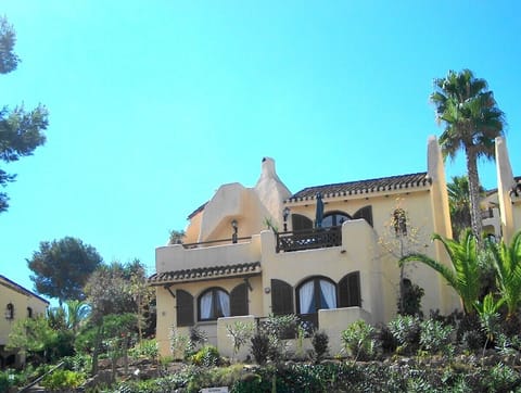 Front view of our 3 bed detached villa 
