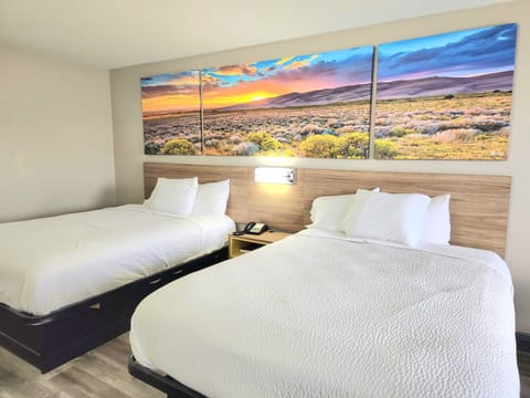 Pillowtop beds, in-room safe, desk, iron/ironing board