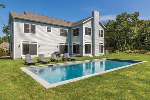 Heated Gunite Pool with Chaise Loungers