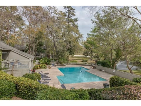 One of the best pools on the island.  Covered deck lagoon views, sunning deck