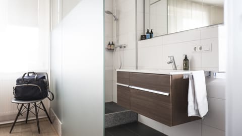 Free toiletries, hair dryer, slippers, towels