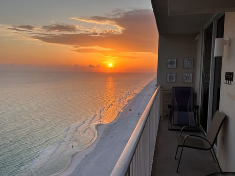 View from our balcony