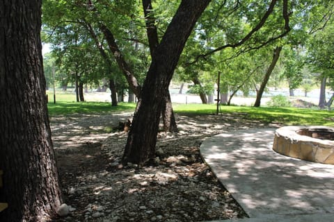 Front of the Home Facing the Frio River 