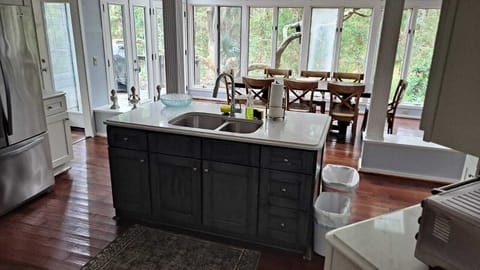 Kitchen and dining room