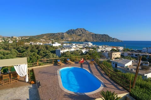 Step out into your own private pool surrounded by lush calmness.