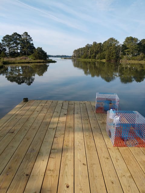 Crab Pots Free to use and catch dinner off your brand new pier.