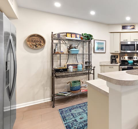 Stainless Steel kitchen stocked with everything you need! 2 coffee makers. 