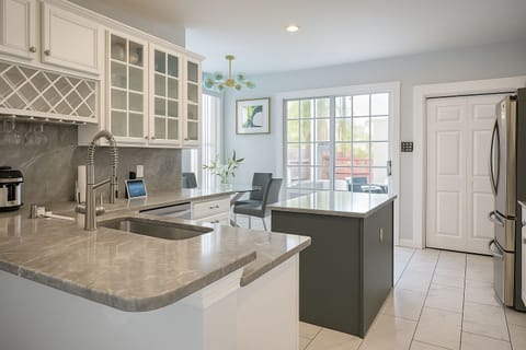 Exotic marble, touch-display appliances