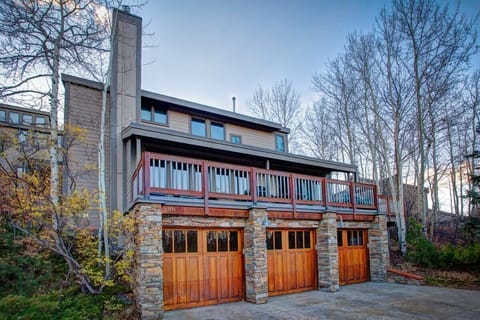 View of garage, please note - larger SUVs may not fit but can be parked in the driveway or on the street