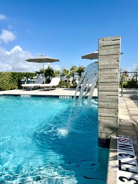 Rooftop pool