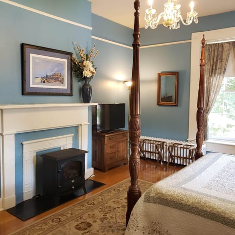 The Sunrise Room | Individually decorated, individually furnished, blackout drapes