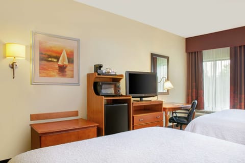 Room, 2 Queen Beds | Premium bedding, blackout drapes, iron/ironing board, free WiFi