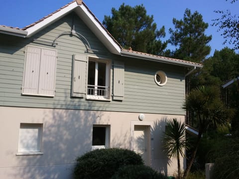 The front of the house