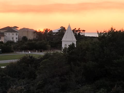 View from the balcony - the property is adjacent to Alys Beach
