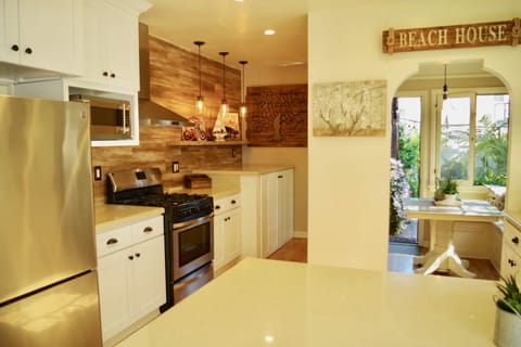 All new appliances with fully stocked kitchen to prepare delicious meals.  