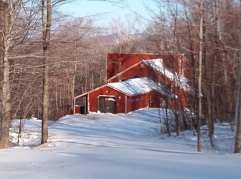 View of house from top of driveway.