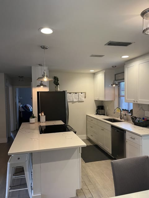 Kitchen from eating area